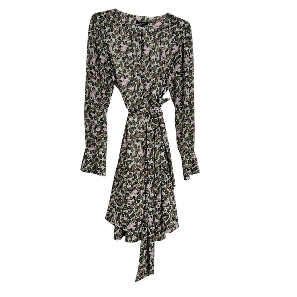 ME+EM Lantana Floral Print Belted‎ Mini Dress